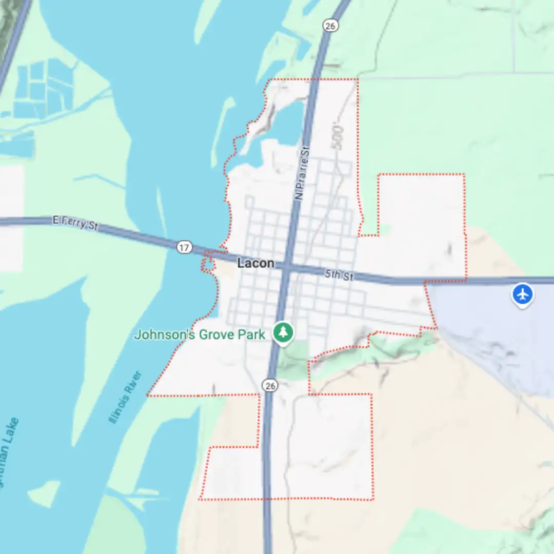 Lacon, IL Service Area
