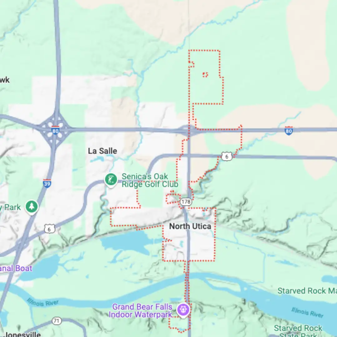 Utica, IL Service Area
