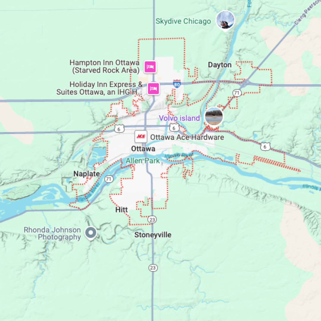 Ottawa, IL Service Area