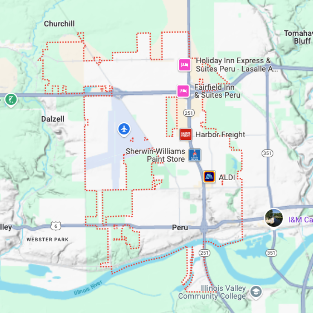 Peru, IL Service Area