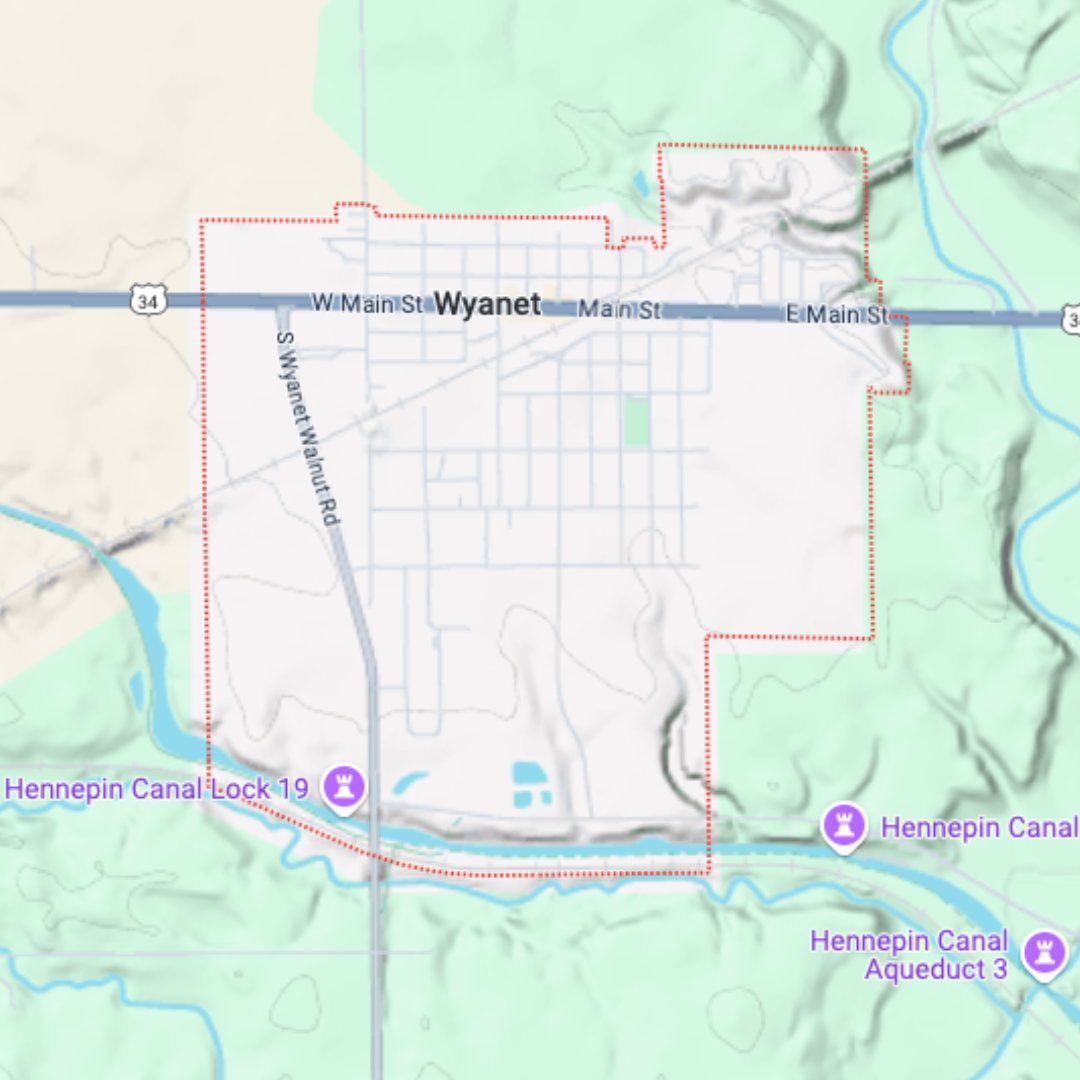 Wyanet, IL Service Area